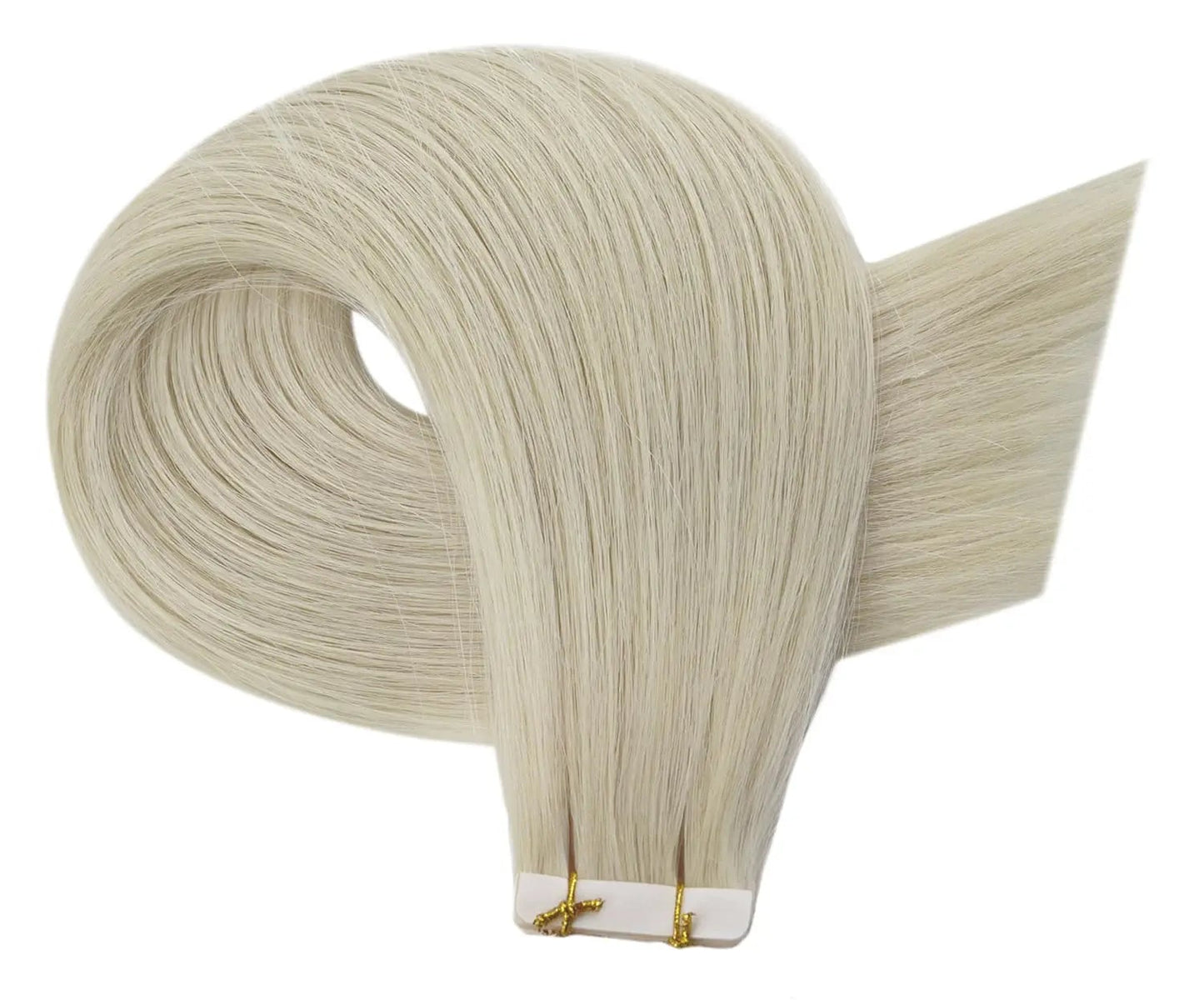 Virgin Human Hair Invisible Tape-In Extensions | 100% Real Hair, Lightweight & Reusable