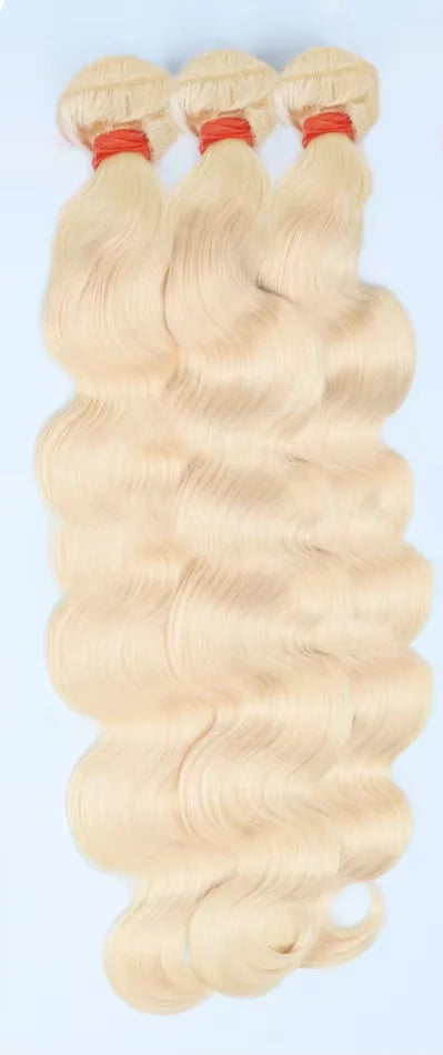 Body Wave Human Hair Weaving Extensions – Machine Double Weft, Darker Color Only, No Perming