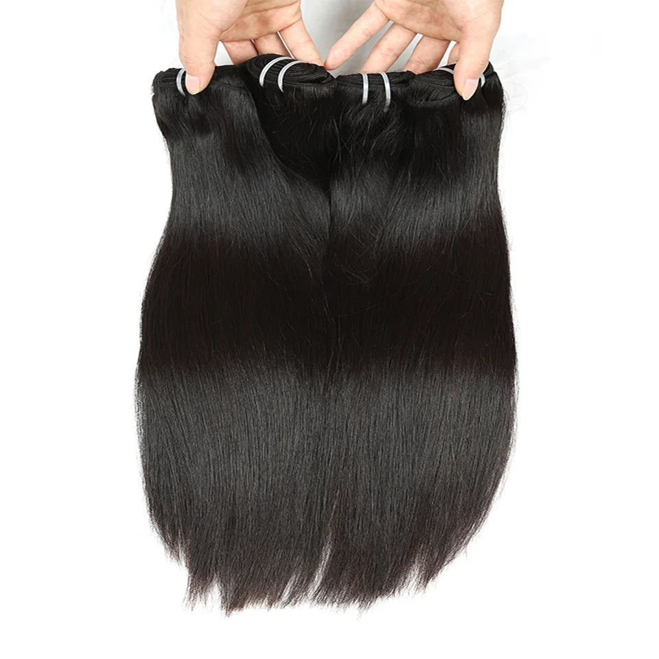 Virgin Vietnamese Straight Hair Bundles – Natural, Double Weft, and Ready to Style