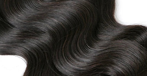Vanlov Body Wave Hair Bundles - 100% Human Hair Extensions, Natural & Jet Black, 8-30 Inch