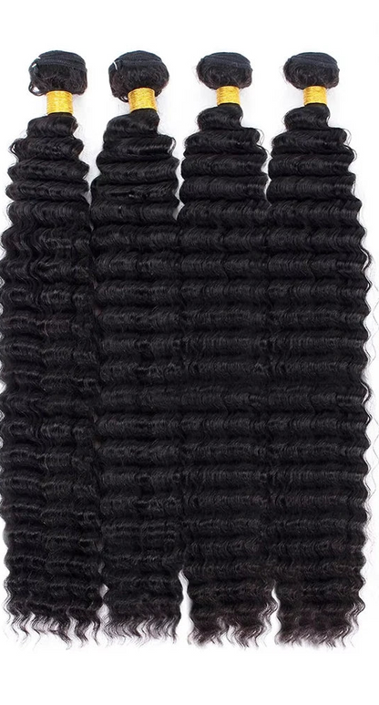 Deep Wave Human Hair Extensions - All-Season, Natural & Chemical-Free Hair