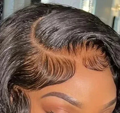 32-Inch Deep Wave Indian Lace Front Wig – Transparent HD Lace, 13x6, 13x4, and 4x4 Options