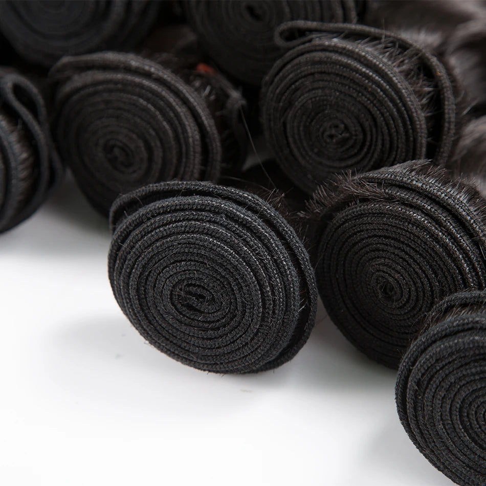 Melodie 12A Human Hair Body Wave Bundles – Premium Double Drawn Weavy 40 Inches