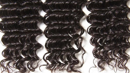 Premium Deep Wave Human Hair Extensions – Natural, Chemical-Free, and Dye-Friendly