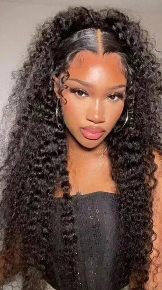Virgin Curly Clip-In Hair Extensions – 100% Pure Virgin Hair, Dye & Perm Safe