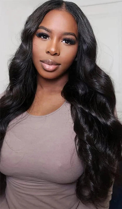 Long Body Wave Wig – 100% Hair, 26+ Inches, Dye-Friendly