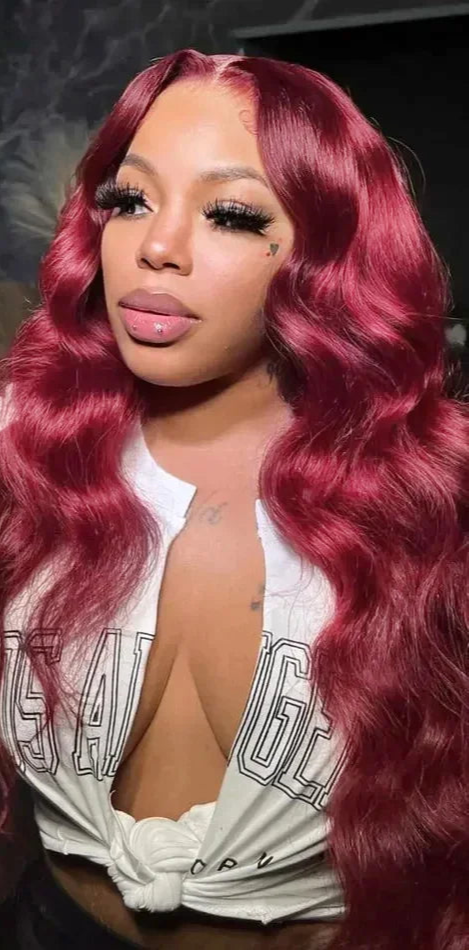 Body Wave Lace Front Wig – Transparent Swiss Lace, 100% Human Hair, Perfect for Darker Dyes