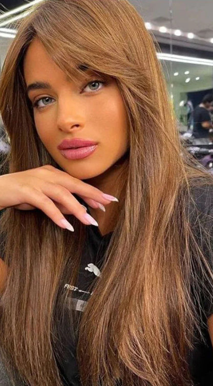 Mini Tape-In Hair Extensions - 100% Straight Natural Hair | Tiny Interface, Lightweight & Easy DIY Installation