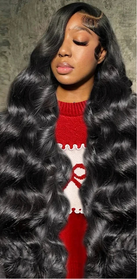 Premium Virgin Body Wave Human Hair Bundles - 100% Raw, Double Machine Weft, Can Be Dyed & Bleached, 30-40 Inch