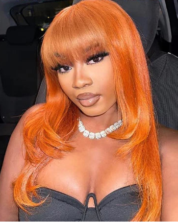 Straight Human Hair Wig – Premium Quality, Natural Look, Comfortable Fit