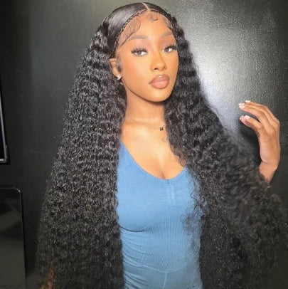 Premium Water Wave Curly Human Hair Bundles – 100% Virgin, Soft & Silky, Double Weft, 1-4 Bundle Deals