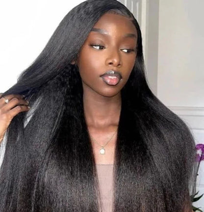 Light Yaki Straight Tape-In Hair Extensions | 100% Human Hair | Natural Black 1B# | 20pcs per Set