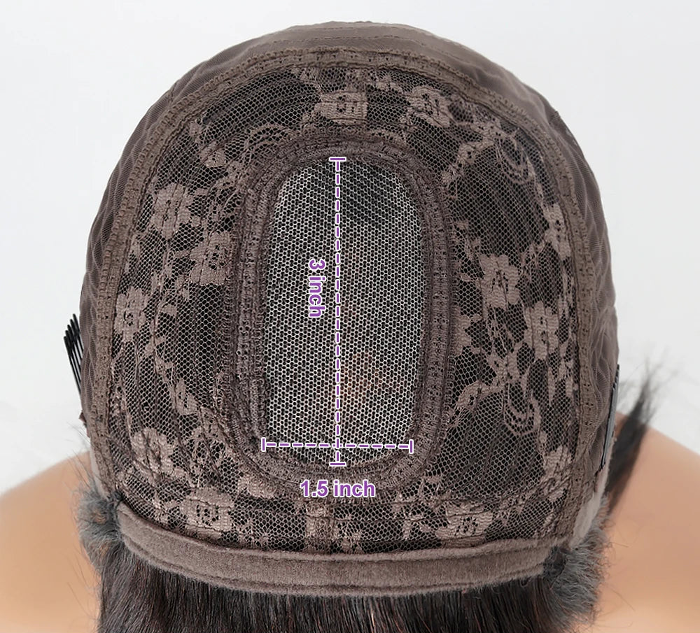 Straight Human Hair Wig – Sleek, Dye-Friendly, & Perfect Fit