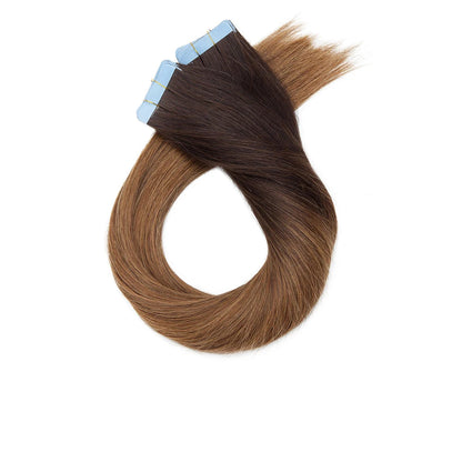 VeSunny 100% Real Human Hair Tape-In Extensions | 12-24 Inch, Silky Straight, Volume & Length