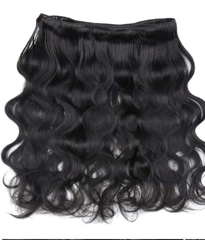 Premium Body Wave Human Hair Bundles – Double Weft, Sew-In, 100% Virgin Hair Extensions