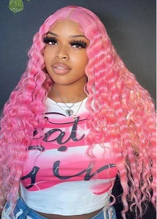 26+ Inch Deep Wave Virgin Brazilian Lace Wig – Transparent Swiss Lace, 13x6 & 13x4 Options