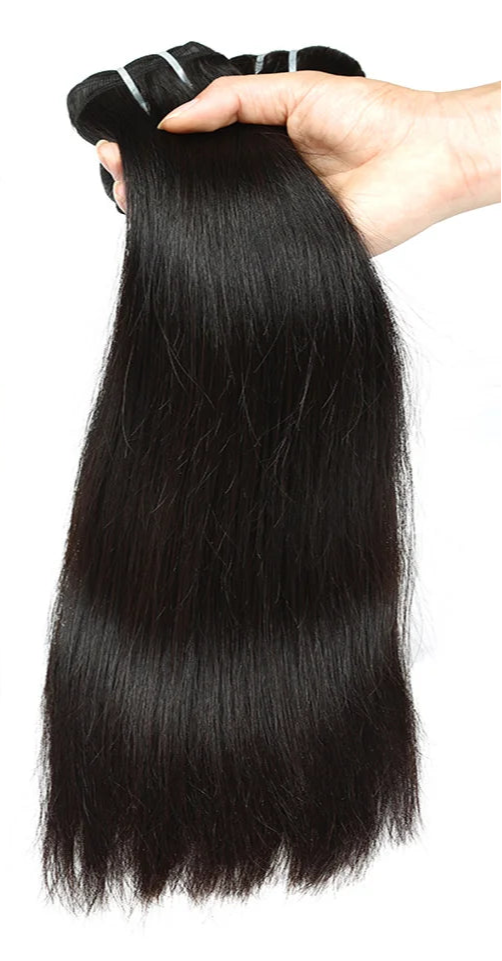 Virgin Vietnamese Straight Hair Bundles – Natural, Double Weft, and Ready to Style