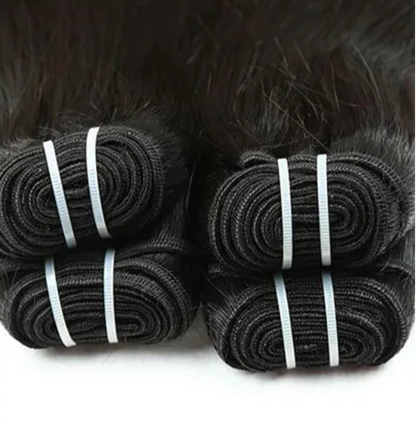Virgin Vietnamese Straight Hair Bundles – Natural, Double Weft, and Ready to Style