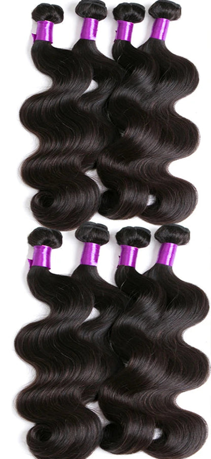 Lumiere Virgin Body Wave Human Hair Bundles - 100% Unprocessed Mongolian Hair, Double Weft, Wholesale Deals