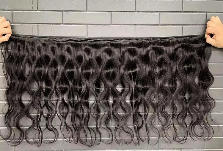 Premium Body Wave Human Hair Bundles with 13x4 Lace Frontal – 100%  Hair, Full Coverage, Natural Black