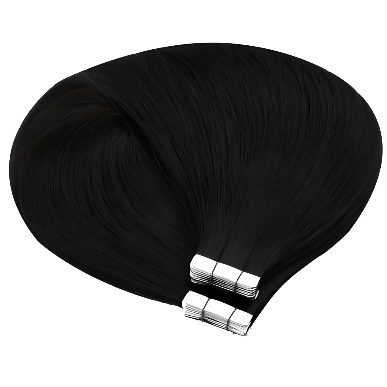 Virgin Straight Tape-In Hair Extensions | 100% Pure Human Hair | Natural & Long-Lasting | 20 Pcs