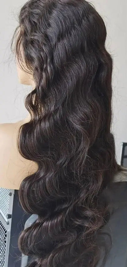 Body Wave Lace Front Wig – 13x6, 4x4, 360 Lace Options, Transparent Swiss Lace, 26+ Inches Long