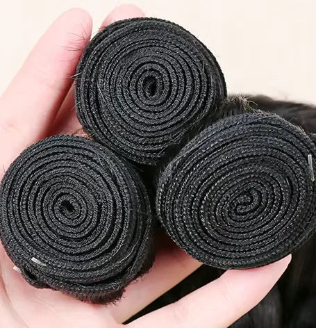 100% Human Hair Body Wave Weaving – Soft, Natural, and Dyeable Hair Extensions for All Styles