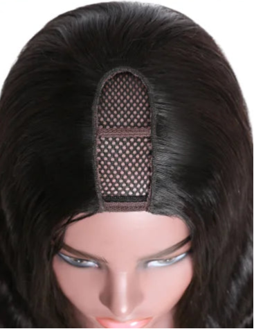 U-Part Wig 100% Real Human Hair – Medium Length Body Wave for Natural Blend & Easy Styling