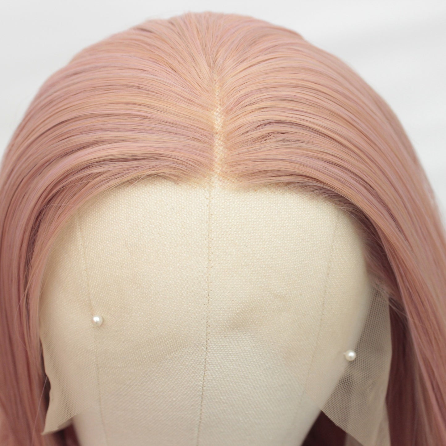 Stylish Front Lace Wig for Women – High-Temperature Resistant & Adjustable Fit