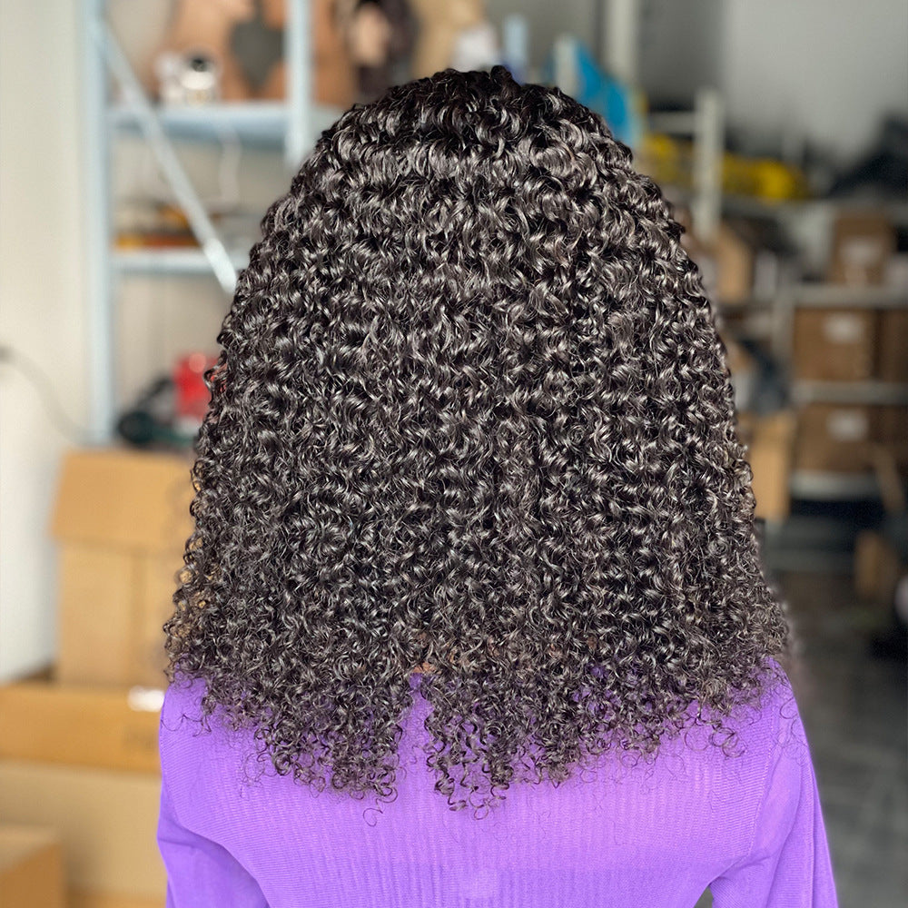 Versatile 16-18 Inch Human Hair Wig – Heat & Dye Friendly for Any Face Type