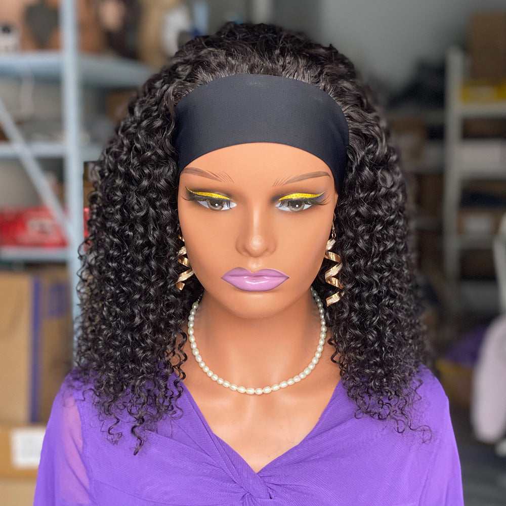 Versatile 16-18 Inch Human Hair Wig – Heat & Dye Friendly for Any Face Type