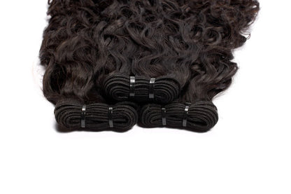 Mink Hair Top Selling 3 bundles deal Water Wave
