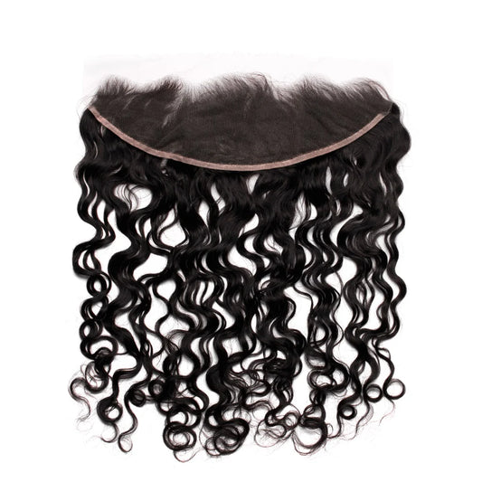 Hair 13x4 HD Lace Frontal Water Wave Small Knots Preplucked Hairline