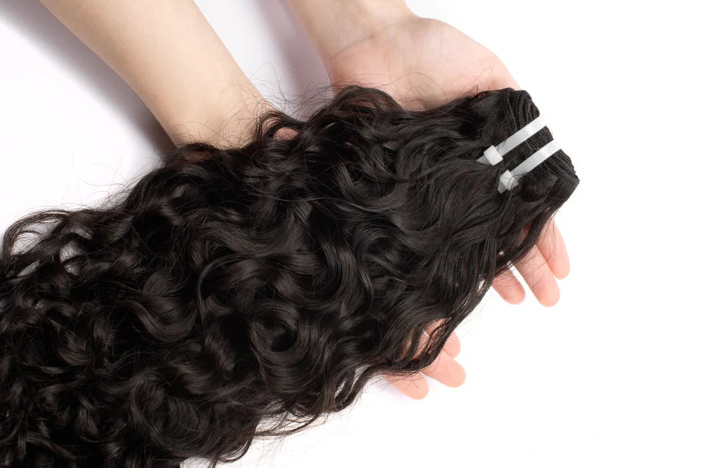 Raw Hair Top Premium One Donor 3 Bundle Deal Water Wave