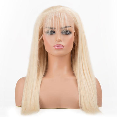 Beumax Blonde 613 Brazilian Lace Front Human Hair Wig – Long, Straight, and Versatile