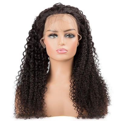 BeuMax 13x4 Straight Human Hair Wig – Brazilian Remy, Lace Front, Natural Color