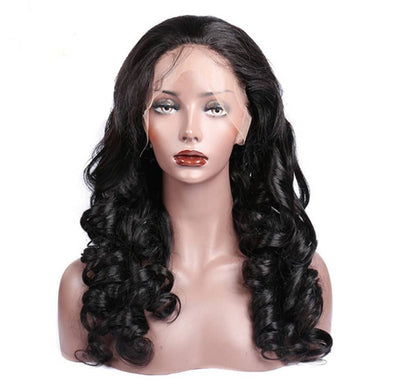 Beumax Loose Wave 13x6 HD Transparent Lace Frontal Brazilian Human Hair Wig | Custom Density Options