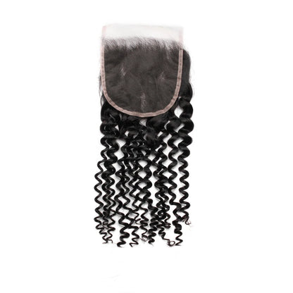 Hair 5x5 HD Lace Cloure Curly Small Knots 100% Human Hair