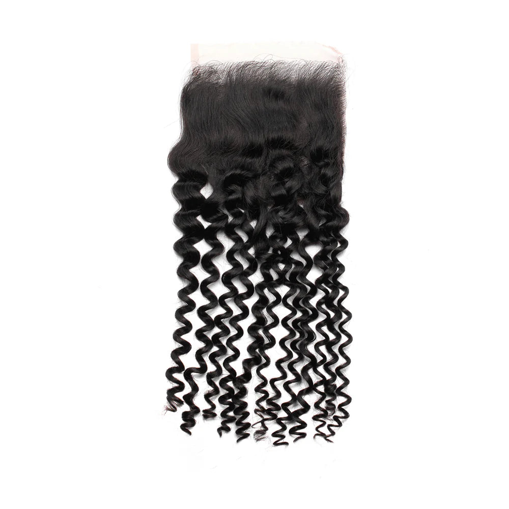 Hair 5x5 HD Lace Cloure Curly Small Knots 100% Human Hair