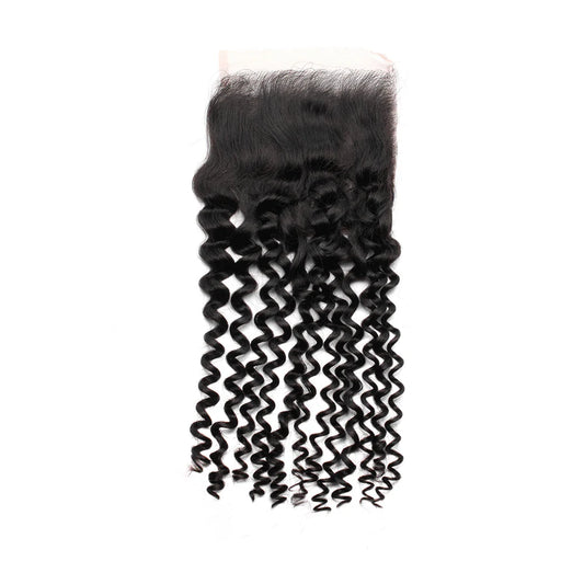 Hair 5x5 HD Lace Cloure Curly Small Knots 100% Human Hair
