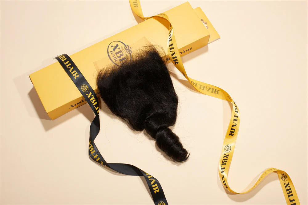 Hair 5x5 HD Lace Cloure Loose Wave Small Knots 100% Human Hair