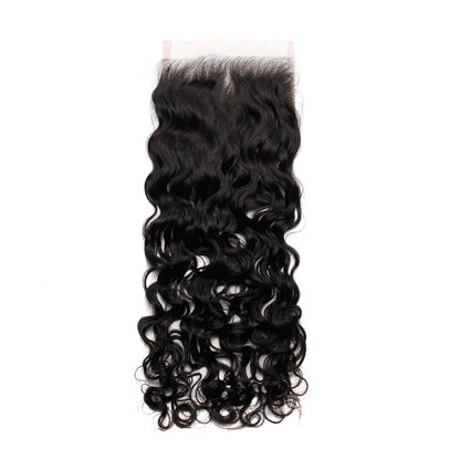 Hair 5x5 HD Lace Cloure Water Wave Small Knots 100% Human Hair