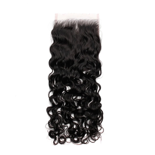 Hair 5x5 HD Lace Cloure Water Wave Small Knots 100% Human Hair