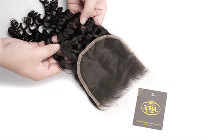 Hair 5x5 HD Lace Cloure Deep Wave Small Knots 100% Human Hair