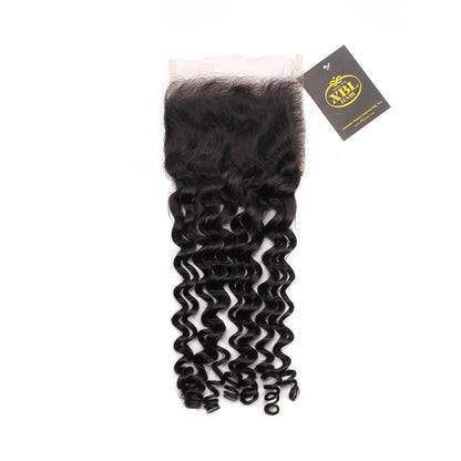 Hair 5x5 HD Lace Cloure Deep Wave Small Knots 100% Human Hair