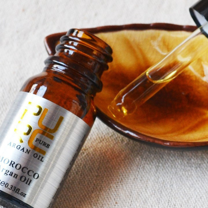 PURC Argan Oil Smoothing Serum - Hydrating 10ml Hair & Skin Care Oil