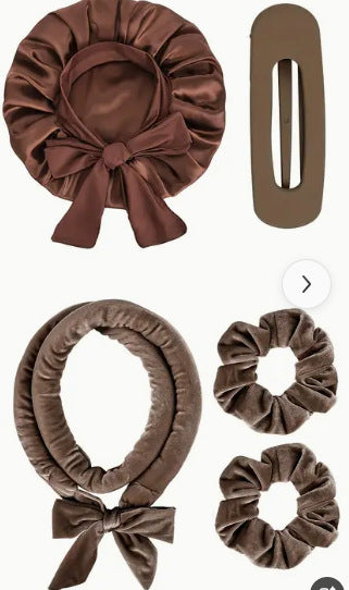 Heatless Hair Curlers – Soft Cloth Curling Iron Sets for Effortless Waves