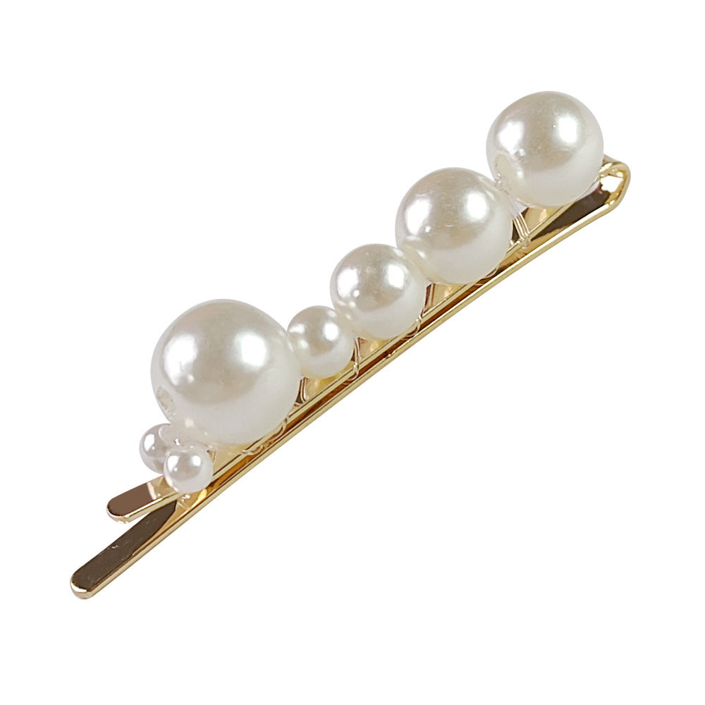 Handmade Pearl Barrettes for Women – Elegant Pearl BB Clips, Bobby Pins & Duckbill Clips