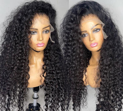 Deep Wave T-Part Frontal Wig Human Hair – Hand Woven, Natural Style, Dyeable, for All Skin Tones & Face Shapes