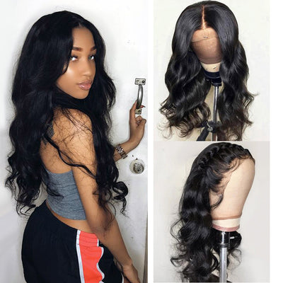 Natural-Looking Lace Front Human Hair Wig – Perfect for Everyday Elegance